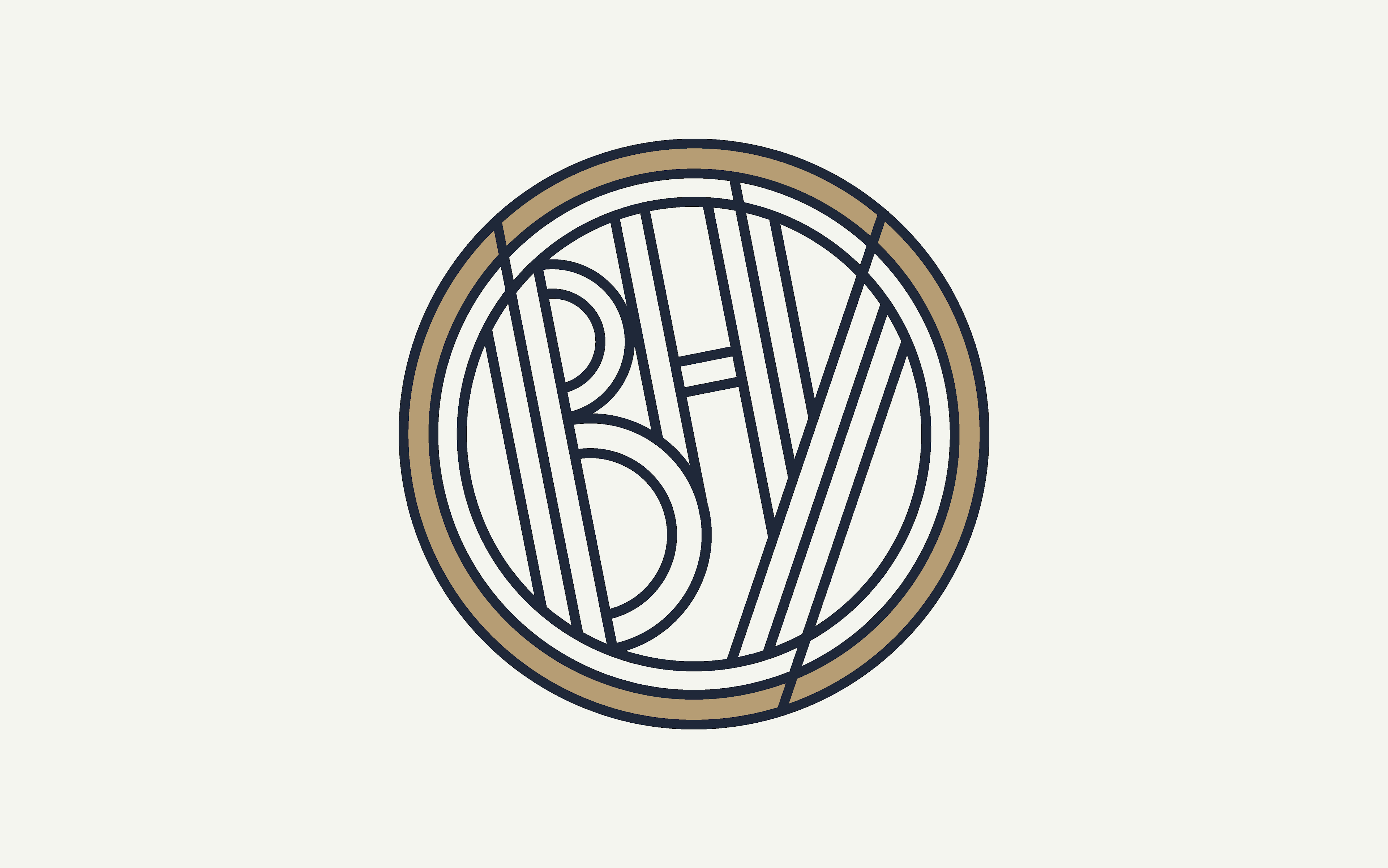 logo for bhy management by d7mtg, a branding agency in brooklyn