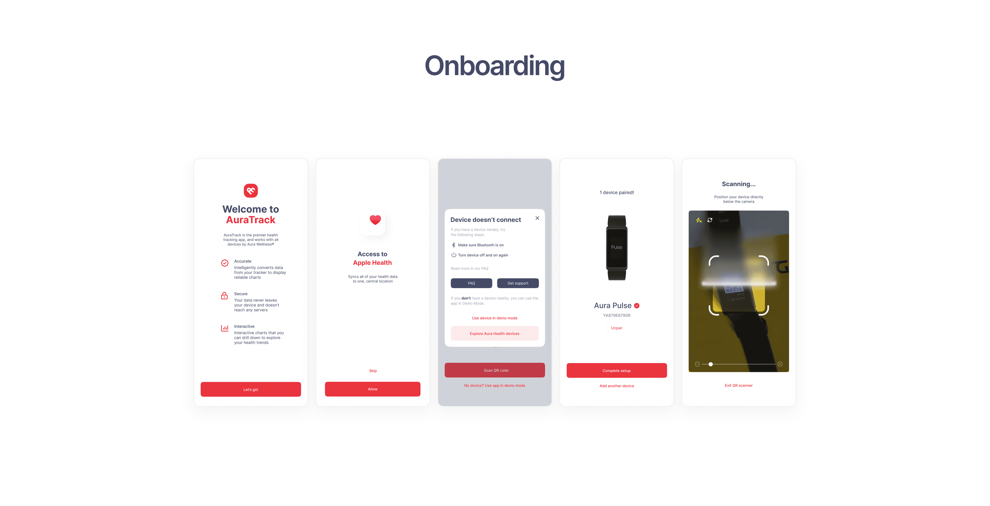 AuraTrack Onboarding