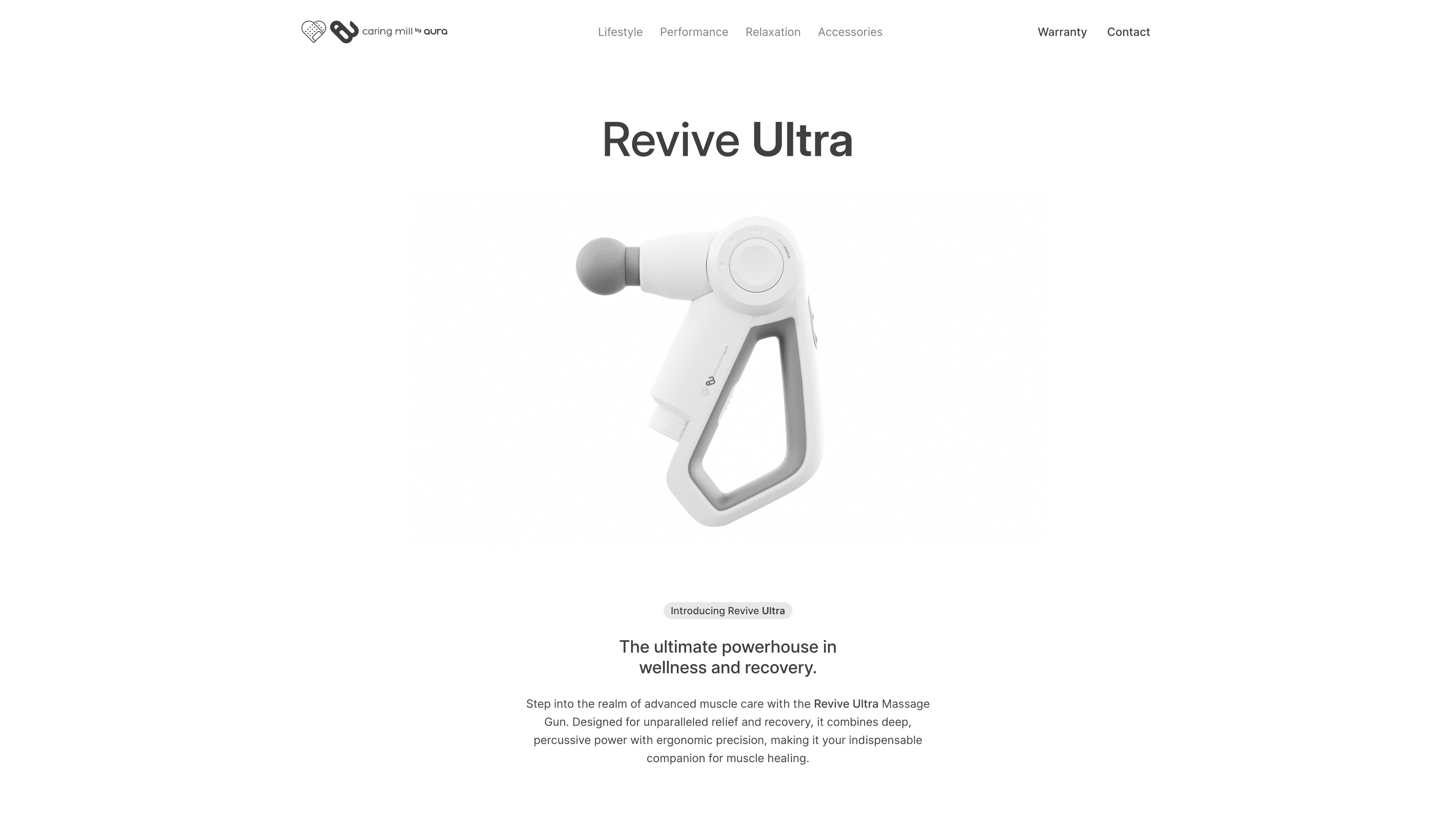 Revive Ultra Massage Gun