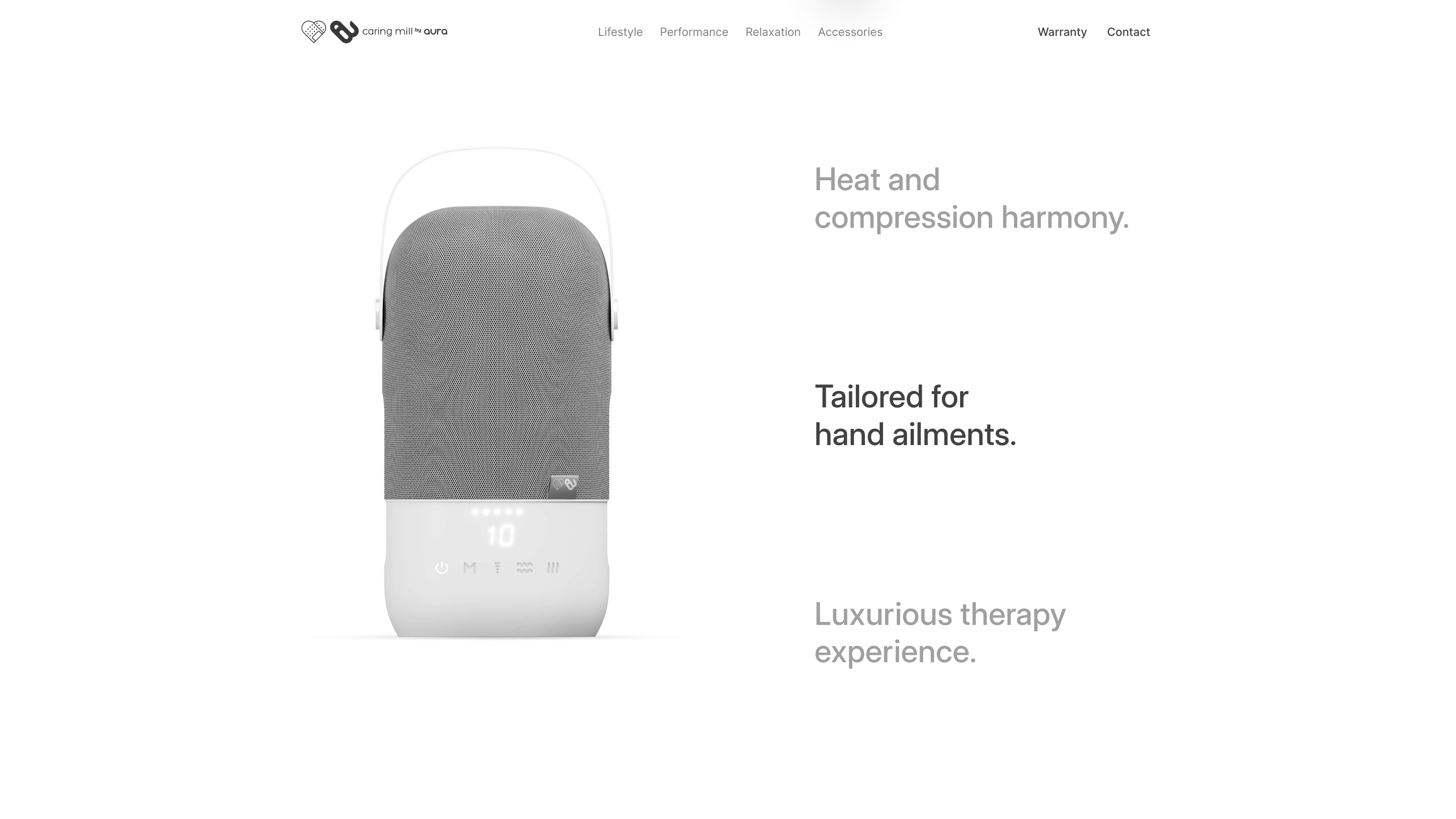 Hand Therapy Device Advertisement